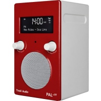 Tivoli PAL+ BT DAB/DAB+/FM Radio with Bluetooth - Red/White - NEW OLD STOCK